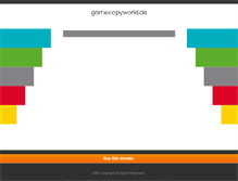 Tablet Screenshot of gamecopyworld.de
